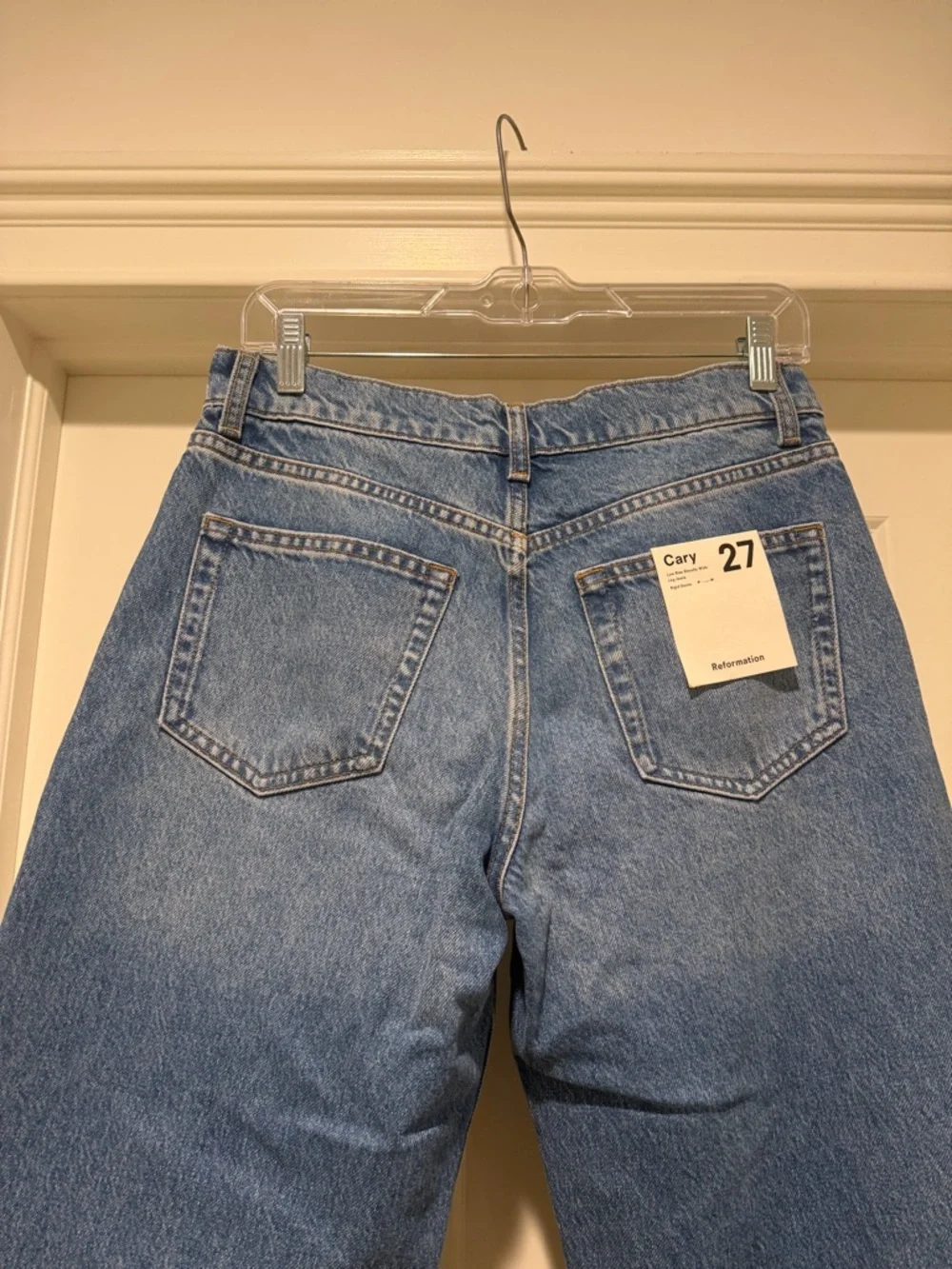 Reformation Cary Low Rise Slouchy Wide Leg Jean Colorado - Picture 9 of 10